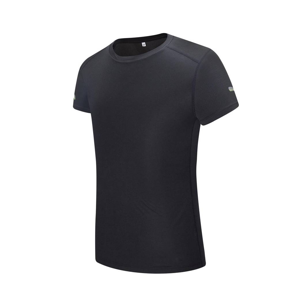 女士運(yùn)動(dòng)系列-圓領(lǐng)簡(jiǎn)約時(shí)尚T恤（黑色）