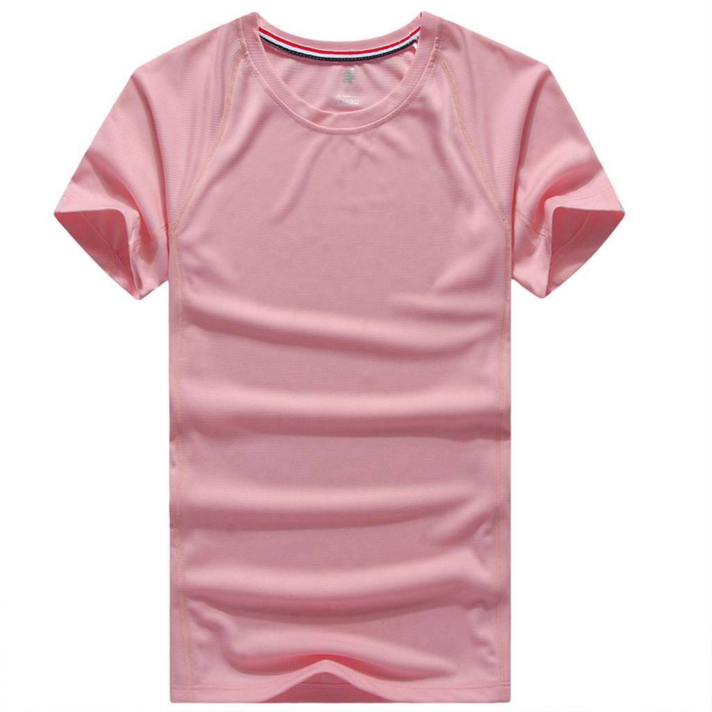 修身運動短袖 舒適透氣跑步訓(xùn)練速干T恤3D平鋪效果展示